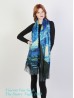 Starry Night 1880 Oil Painting Scarf